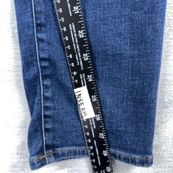 Madewell Skinny Jeans The Perfect Vintage High Rise Women's Blue Size 29 - Picture 11 of 13
